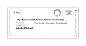 Z Fold Black and White Medicard Documents Snap Pack - Snap Pack Mail Z Fold Black and White Medicard Documents Snap Pack
