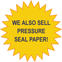 Pressure seal paper and check snap pack mailers