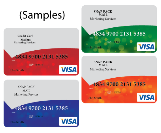 Sample Credit Cards